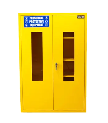 Stockage d'équipement d'urgence