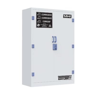 Armoire de stockage corrosive solide
