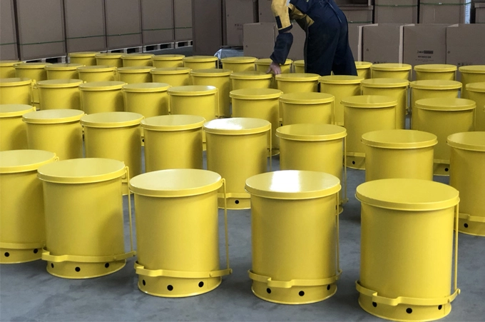 Quelles sont les règles pour les armoires de stockage inflammables?