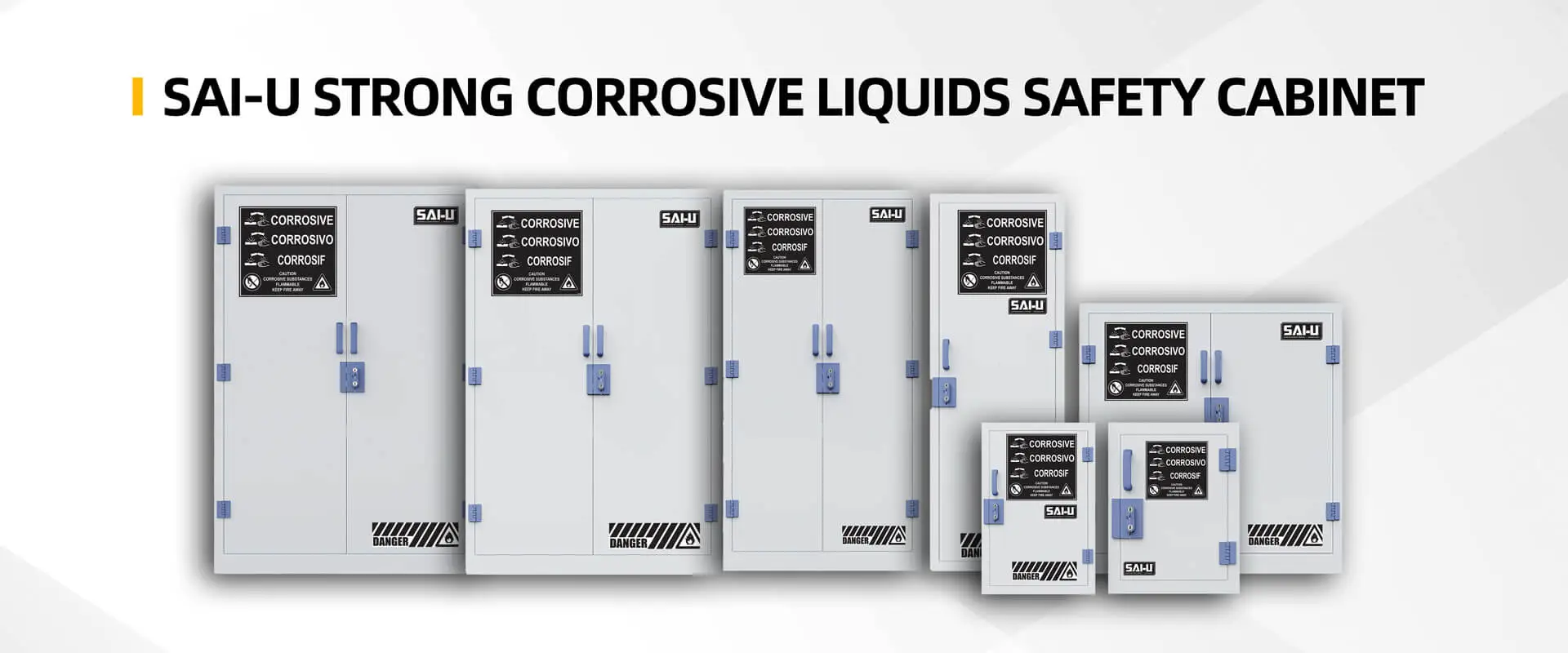 Armoire de stockage corrosive solide