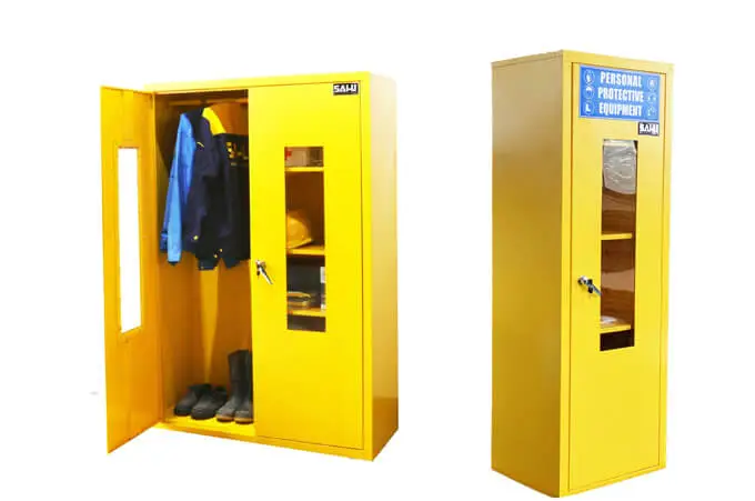 Quelles sont les règles pour les armoires de stockage d'équipement de protection individuelle