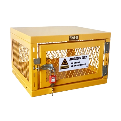 Cage de stockage de cylindre de gaz GC1042