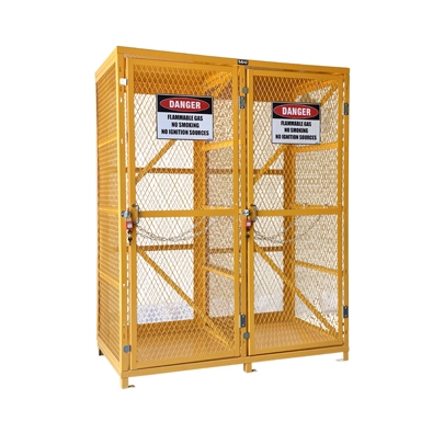 Cage de stockage de cylindre de gaz GC2018