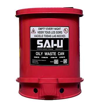 Les déchets huileux peuvent