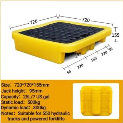 Palette de déversement de tambour DP001S